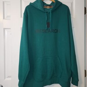 LRG Lifted Research Group Graphic‎ Hoodie Green Men's Size 4XL
